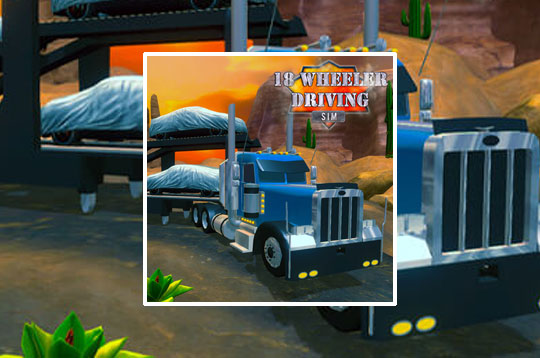 18 Wheeler Driving Sim - Monkey Mart